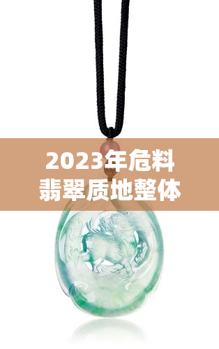 2023年危料翡翠质地整体怎样，2023年危料翡翠市场：质地整体趋势分析