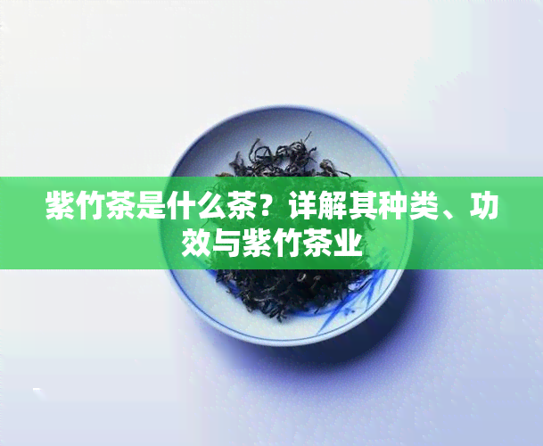 紫竹茶是什么茶？详解其种类、功效与紫竹茶业