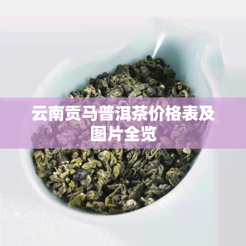 云南贡马普洱茶价格表及图片全览