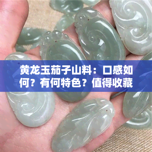 黄龙玉茄子山料：口感如何？有何特色？值得收藏吗？红色款如何？