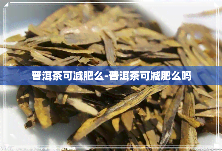 普洱茶可减肥么-普洱茶可减肥么吗