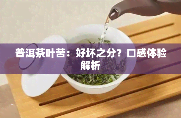 普洱茶叶苦：好坏之分？口感体验解析