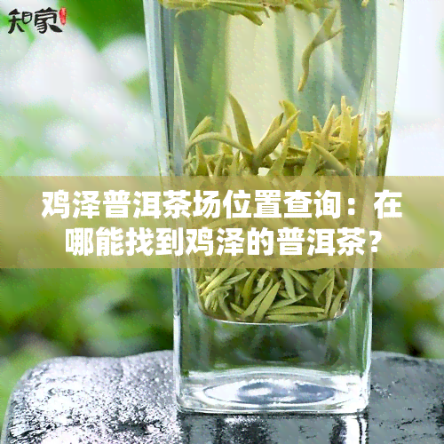 鸡泽普洱茶场位置查询：在哪能找到鸡泽的普洱茶？