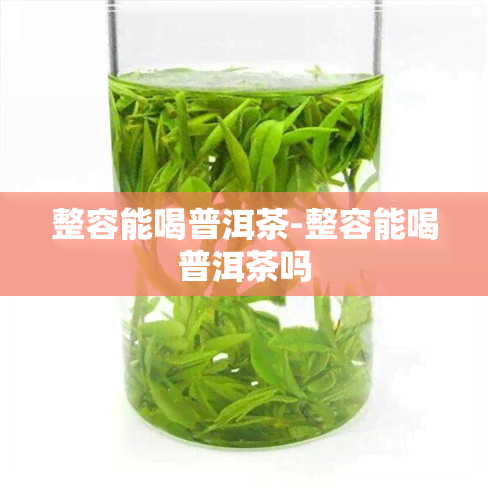 整容能喝普洱茶-整容能喝普洱茶吗