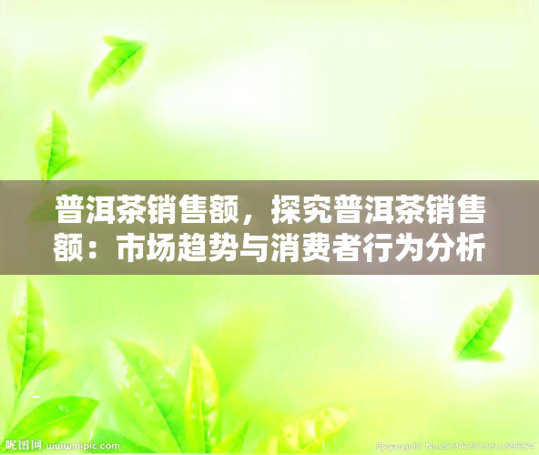 普洱茶销售额，探究普洱茶销售额：市场趋势与消费者行为分析