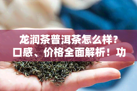 龙润茶普洱茶怎么样？口感、价格全面解析！功效作用一探究竟！