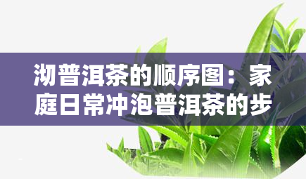 沏普洱茶的顺序图：家庭日常冲泡普洱茶的步骤详解