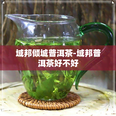 域邦倾城普洱茶-域邦普洱茶好不好