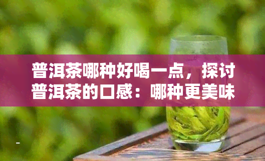 普洱茶哪种好喝一点，探讨普洱茶的口感：哪种更美味？