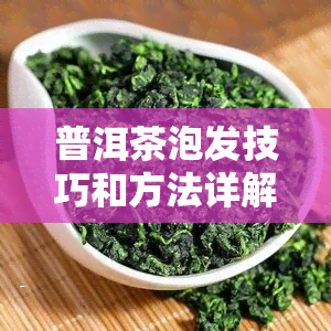 普洱茶泡发技巧和方法详解视频教程