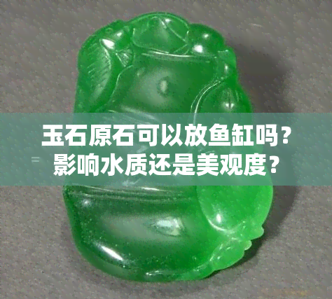 玉石原石可以放缸吗？影响水质还是美观度？