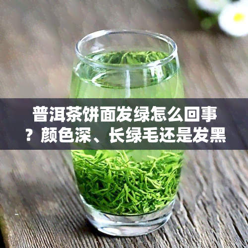 普洱茶饼面发绿怎么回事？颜色深、长绿毛还是发黑？能喝吗？