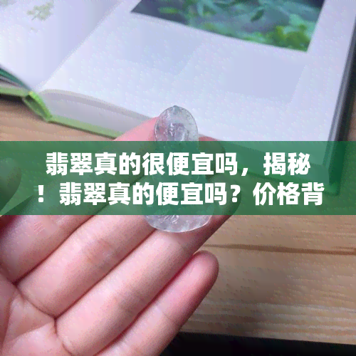 翡翠真的很便宜吗，揭秘！翡翠真的便宜吗？价格背后隐藏的秘密大公开！