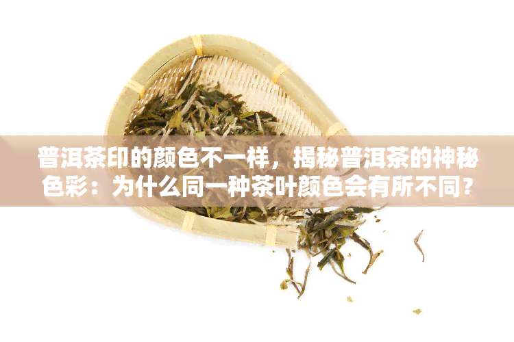 普洱茶印的颜色不一样，揭秘普洱茶的神秘色彩：为什么同一种茶叶颜色会有所不同？