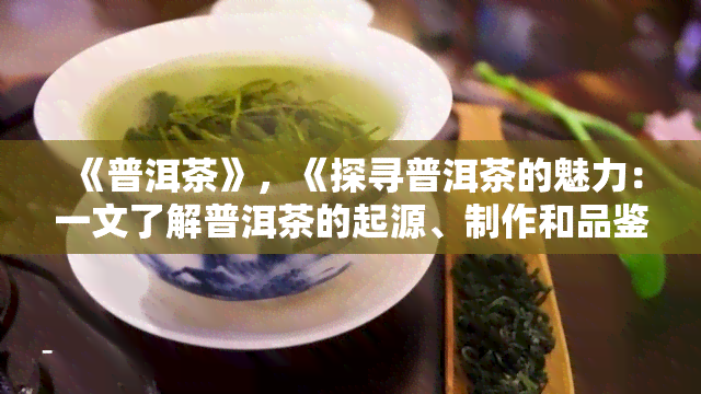 《普洱茶》，《探寻普洱茶的魅力：一文了解普洱茶的起源、制作和品鉴方法》