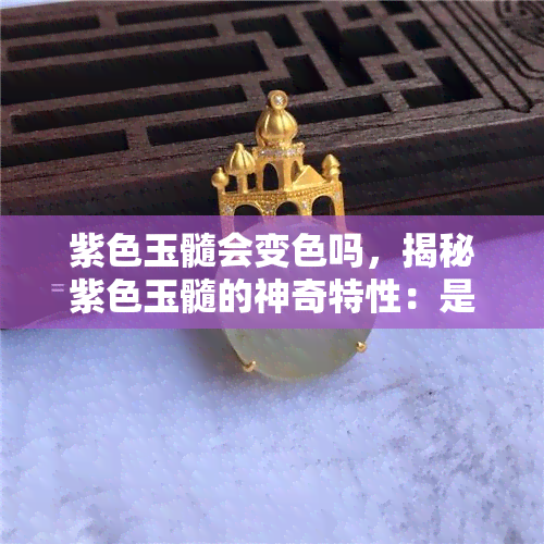 紫色玉髓会变色吗，揭秘紫色玉髓的神奇特性：是否会变色？