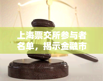 上海票交所参与者名单，揭示金融市场实力：上海票交所参与者名单一览