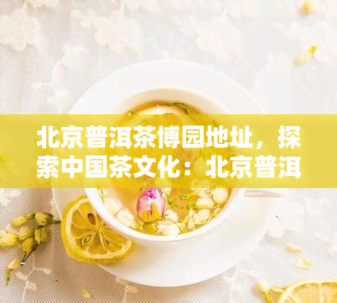 北京普洱茶博园地址，探索中国茶文化：北京普洱茶博园的详细地址