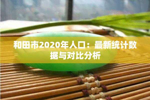 和田市2020年人口：最新统计数据与对比分析