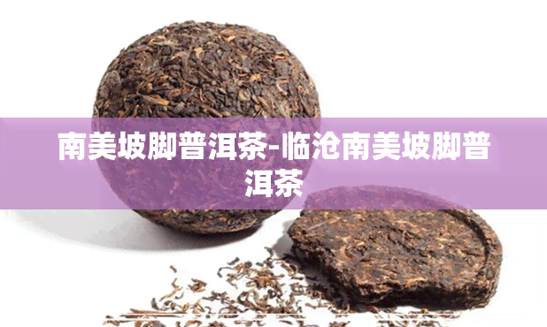 南美坡脚普洱茶-临沧南美坡脚普洱茶