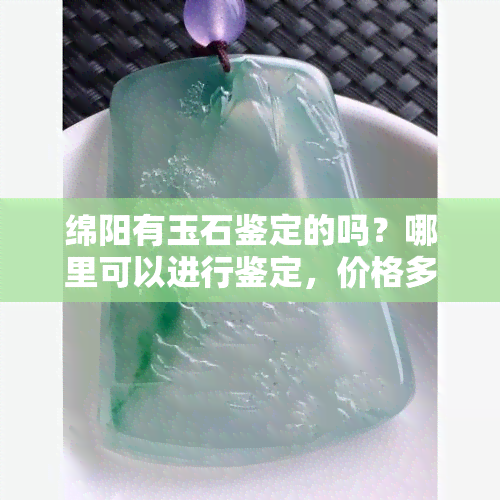 绵阳有玉石鉴定的吗？哪里可以进行鉴定，价格多少？