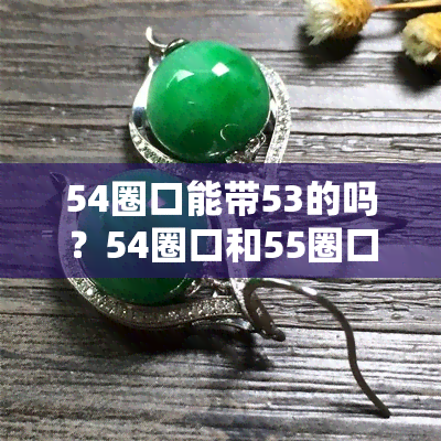 54圈口能带53的吗？54圈口和55圈口差多少？