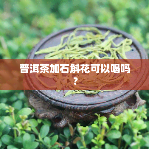 普洱茶加石斛花可以喝吗？