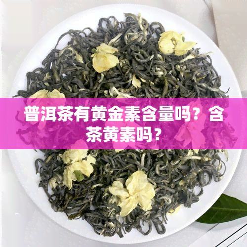 普洱茶有黄金素含量吗？含茶黄素吗？