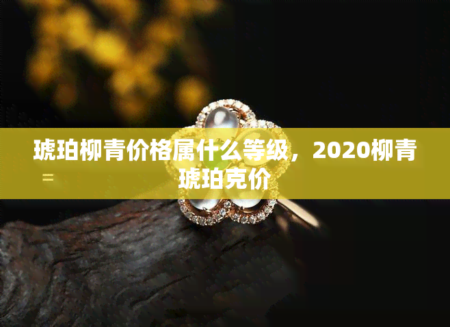 琥珀柳青价格属什么等级，2020柳青琥珀克价