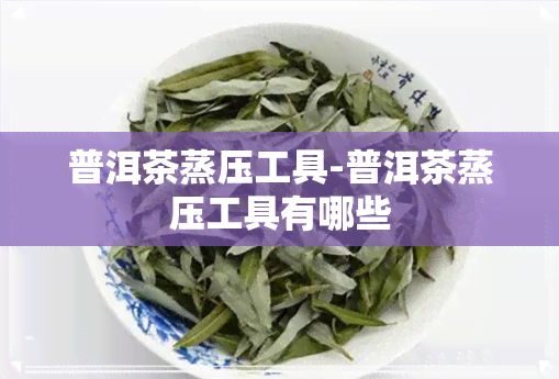 普洱茶蒸压工具-普洱茶蒸压工具有哪些