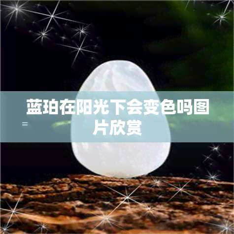 蓝珀在阳光下会变色吗图片欣赏