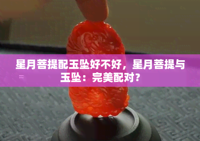 星月菩提配玉坠好不好，星月菩提与玉坠：完美配对？