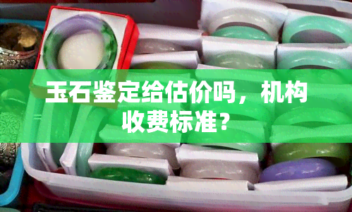 玉石鉴定给估价吗，机构收费标准？