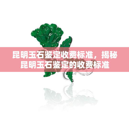 昆明玉石鉴定收费标准，揭秘昆明玉石鉴定的收费标准