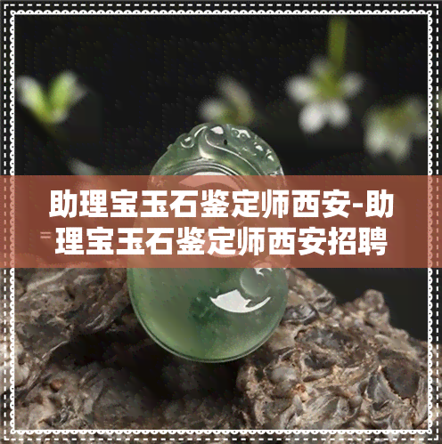 助理宝玉石鉴定师西安-助理宝玉石鉴定师西安招聘