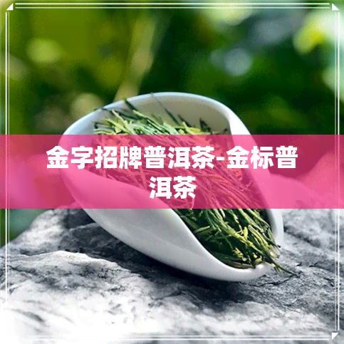 金字招牌普洱茶-金标普洱茶