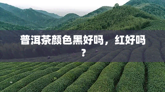 普洱茶颜色黑好吗，红好吗？