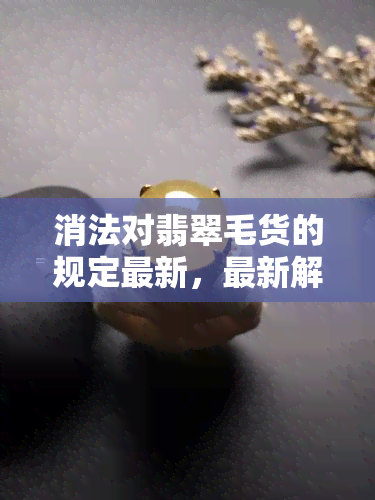 消法对翡翠毛货的规定最新，最新解读：消法对翡翠毛货的新规定