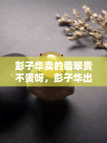 彭子华卖的翡翠贵不贵呀，彭子华出售的翡翠价格如何？贵吗？