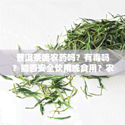 普洱茶喷农吗？有吗？能否安全饮用或食用？农残留情况如何？