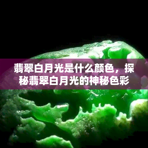 翡翠白月光是什么颜色，探秘翡翠白月光的神秘色彩