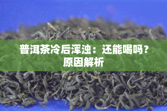 普洱茶冷后浑浊：还能喝吗？原因解析