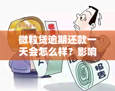 微粒贷逾期还款一天会怎么样？影响、能否继续使用？