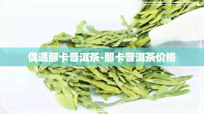 偶遇那卡普洱茶-那卡普洱茶价格