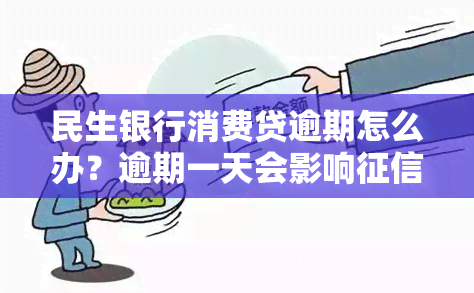 民生银行消费贷逾期怎么办？逾期一天会影响吗？到期后多久可以续签？