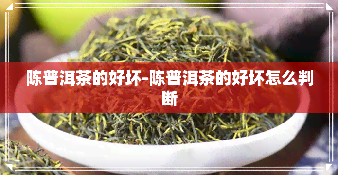 陈普洱茶的好坏-陈普洱茶的好坏怎么判断