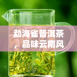 勐海雀普洱茶，品味云南风情：探索勐海雀普洱茶的世界