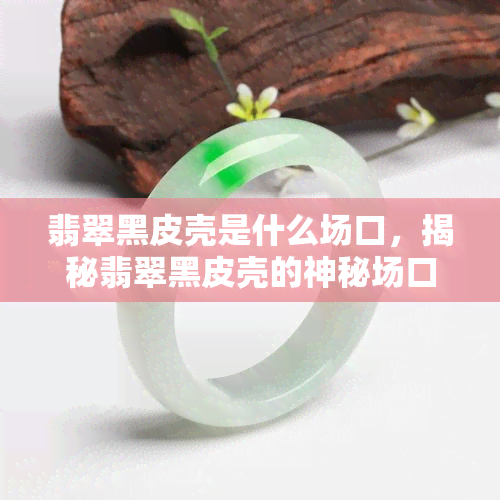 翡翠黑皮壳是什么场口，揭秘翡翠黑皮壳的神秘场口来源