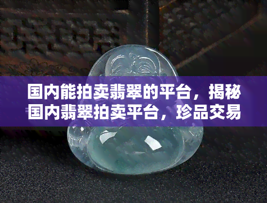 国内能拍卖翡翠的平台，揭秘国内翡翠拍卖平台，珍品交易尽在其中！