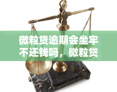 微粒贷逾期会坐牢不还钱吗，微粒贷逾期还款：是否会坐牢？